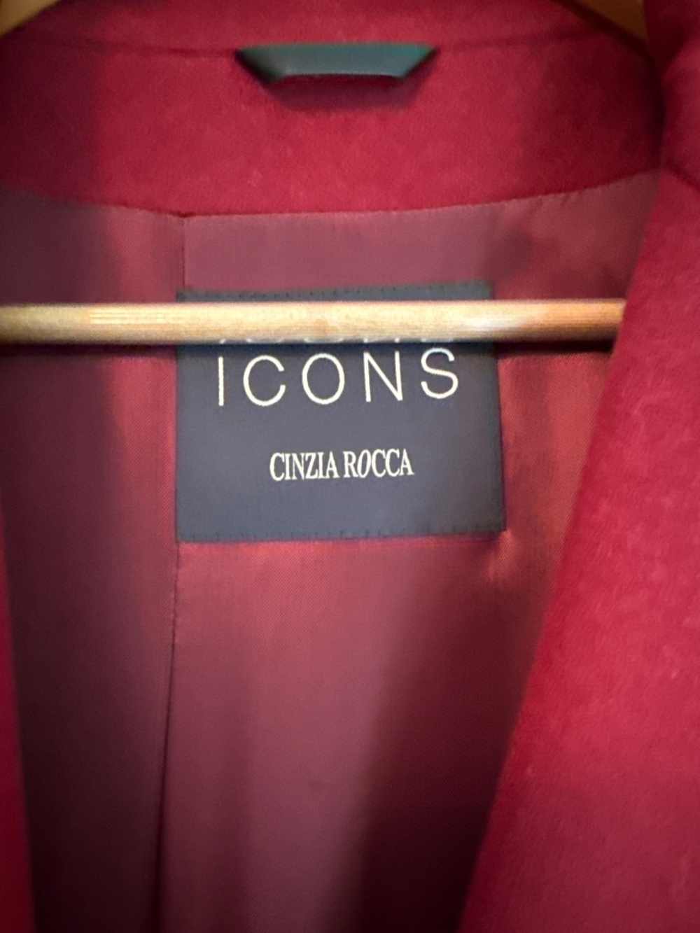 Cinzia Rocca Wool Coat - Picture 4 of 6